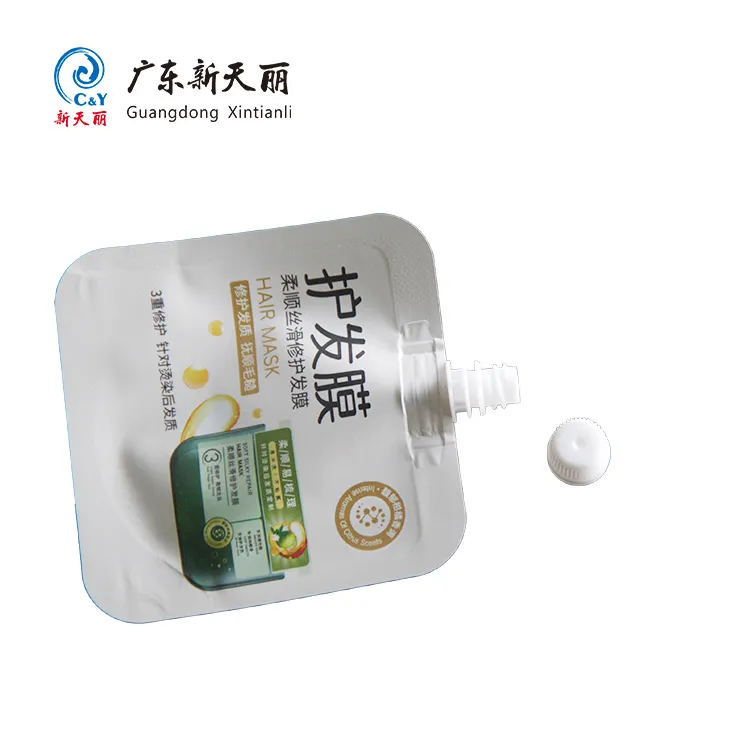 Bulk Stand Up Pouches with Spout, Travel Shampoo Packaging-2