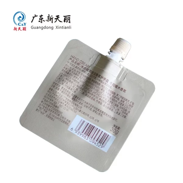 Custom Design Cosmetic Packaging, Bulk Sachet Spout Pouch-5