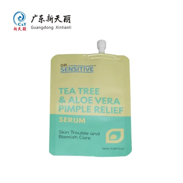 Custom Print Spout Bags Wholesale, Cosmetic Pouch Packaging-2