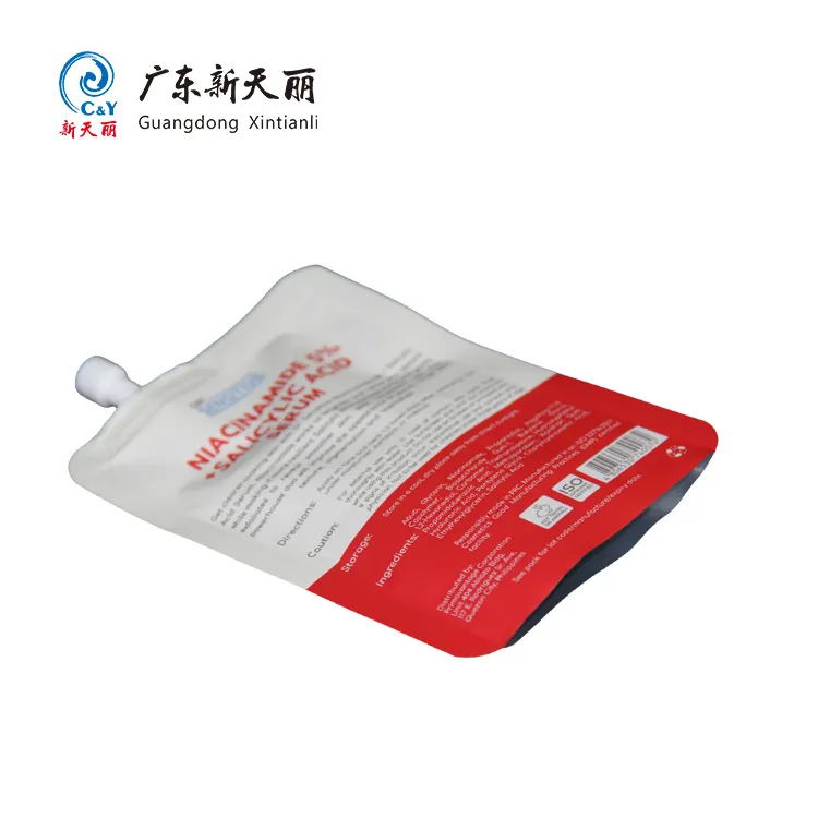 Custom Print Spout Bags Wholesale, Cosmetic Pouch Packaging-3