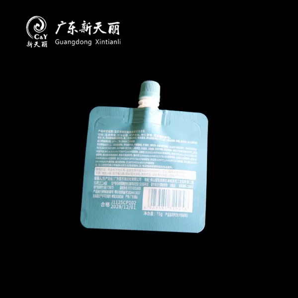 Custom Printed Cosmetic Packaging, Spout Pouch Wholesale-4