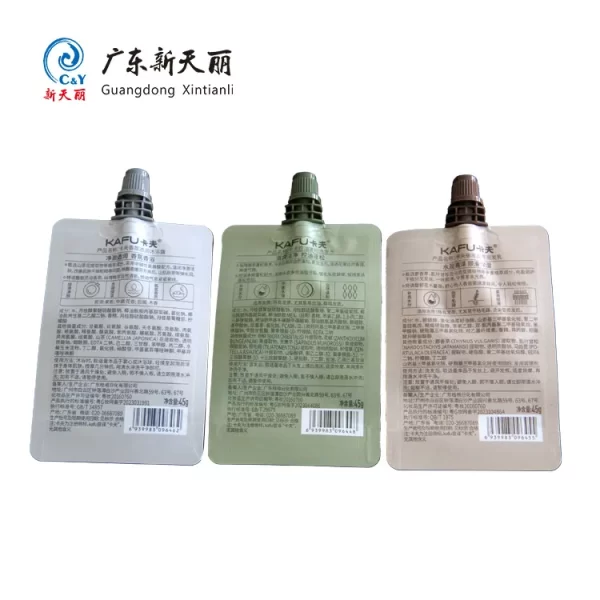 Custom Shampoo Pouch Wholesale, Standing Pouch With Spout-5