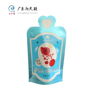 Custom Shape Stand Up Pouch Wholesale For Beverage & Snack-4