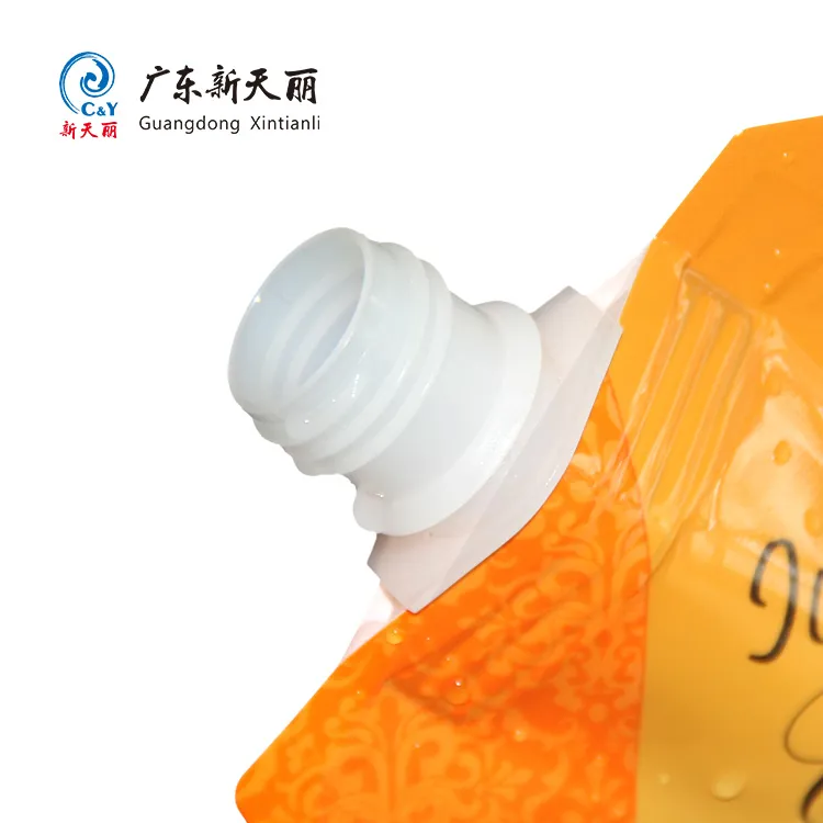 Flat Bottom Spout Pouch Customized, Shampoo Pouch Wholesale-4