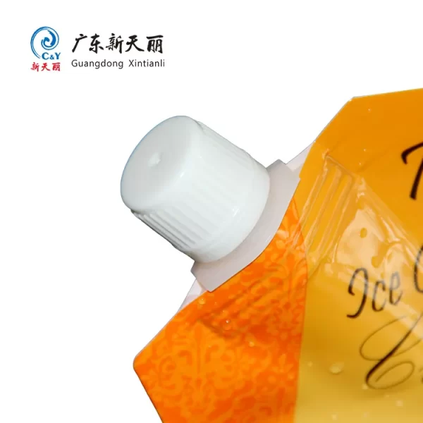 Flat Bottom Spout Pouch Customized, Shampoo Pouch Wholesale-5