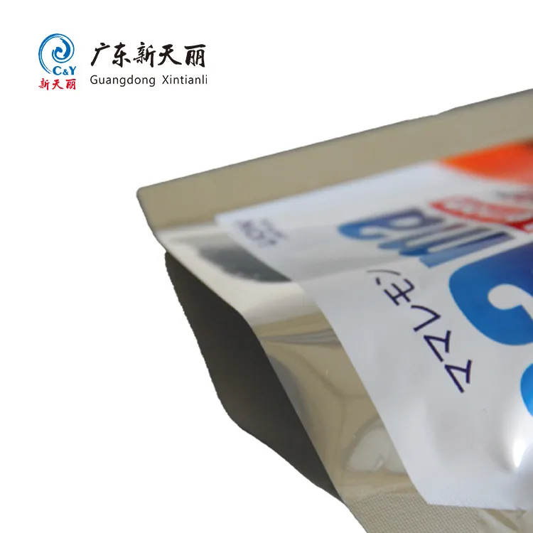Wholesale Flat Bottom Spout Pouch, Detergent Liquid Pouch-2