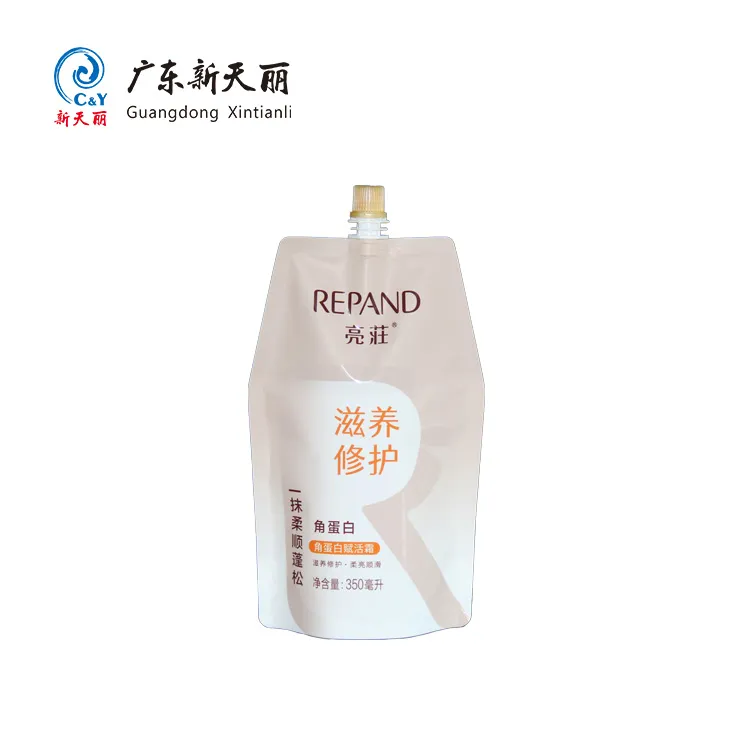 Emballage en gros de sachets de liquide, sachets de shampoing personnalisés-1