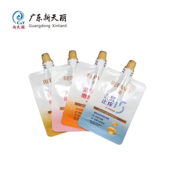 Wholesale Small Customized Stand Up Pouches for Shower Gels-2