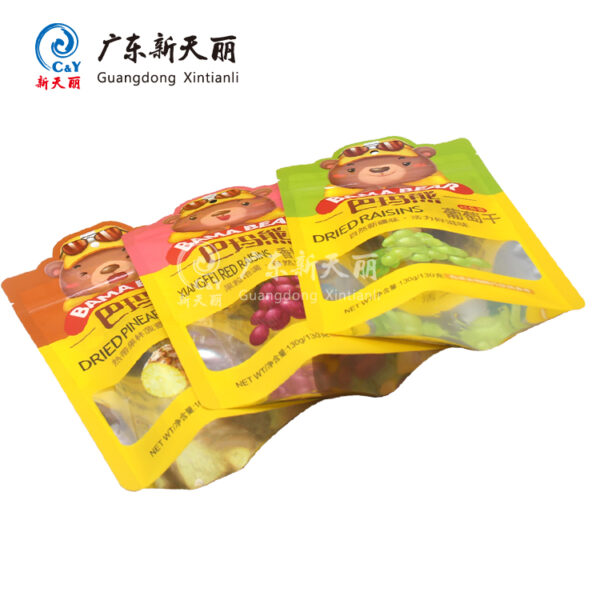 Custom Food Pouch Packaging, Snack Standing Zipper Pouch - Image 5
