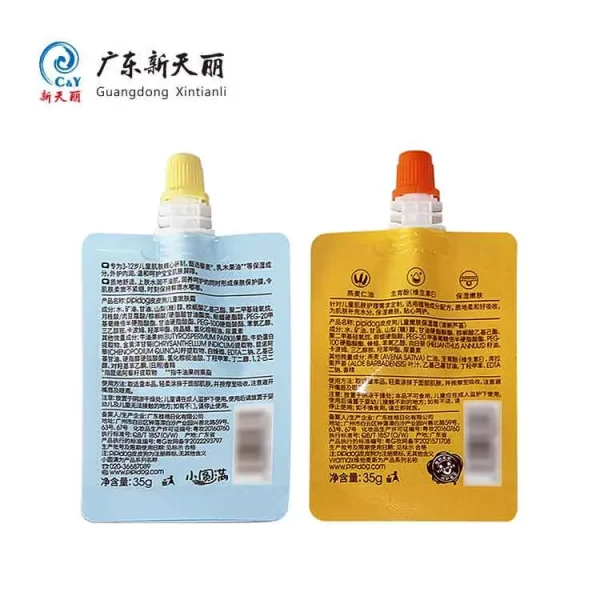 Bulk Custom Printed Pouches With Spout, Kids Lotion Pouches