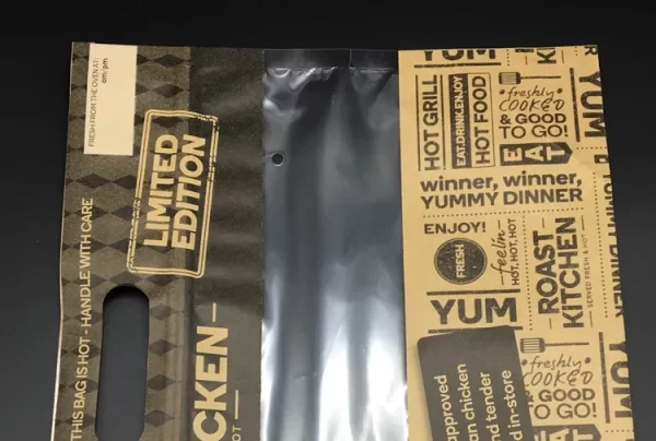 Custom Printed Food Pouches, Roast Chicken Zipper Pouches-5