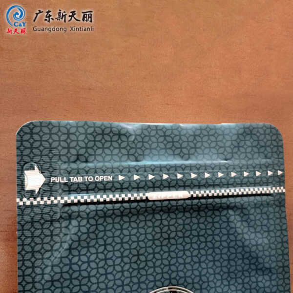 Wholesale Coffee Packaging Bags, Flat Bottom Zipper Pouch-5
