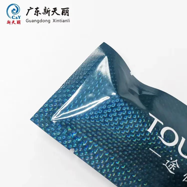 Custom Hotel Amenity Packages, Metallic Texture