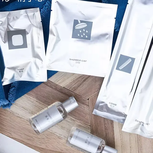 Custom Hotel Toiletries Packaging for Amenity Gift Sets
