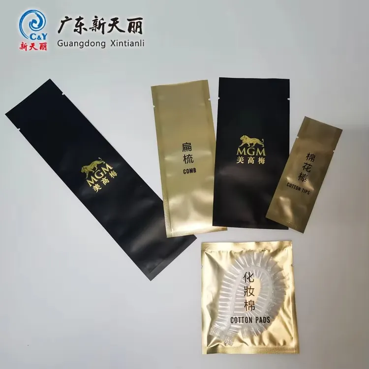 Custom Hotel Toiletries Packaging for Essential Item Wrappers