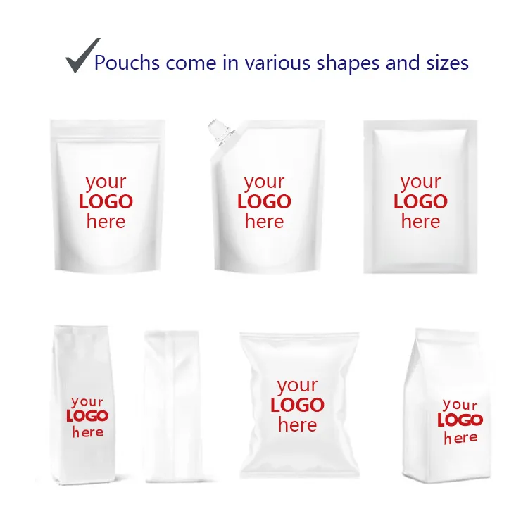 Mono-Material Custom Drink Pouches, Spout Liquid Pouch Bags-5