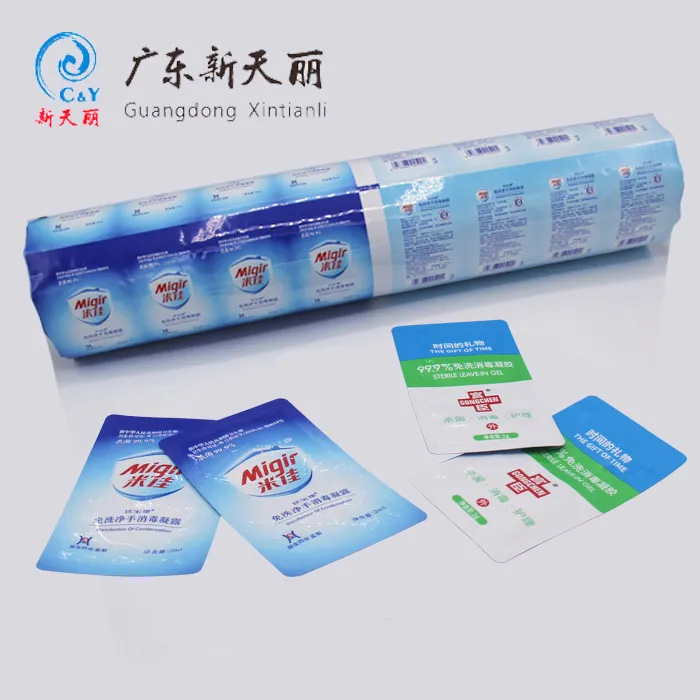 Custom Printed Rollstock Packaging Film For Hand Sanitizer-1