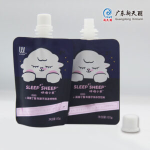 Stand Up Liquid Pouches Wholesale With Spout for Jelly Drink-1