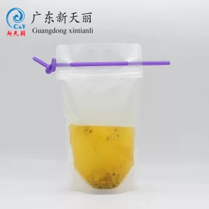 Wholesale Beverage Pouches, Custom Resealable Drink Pouches-1