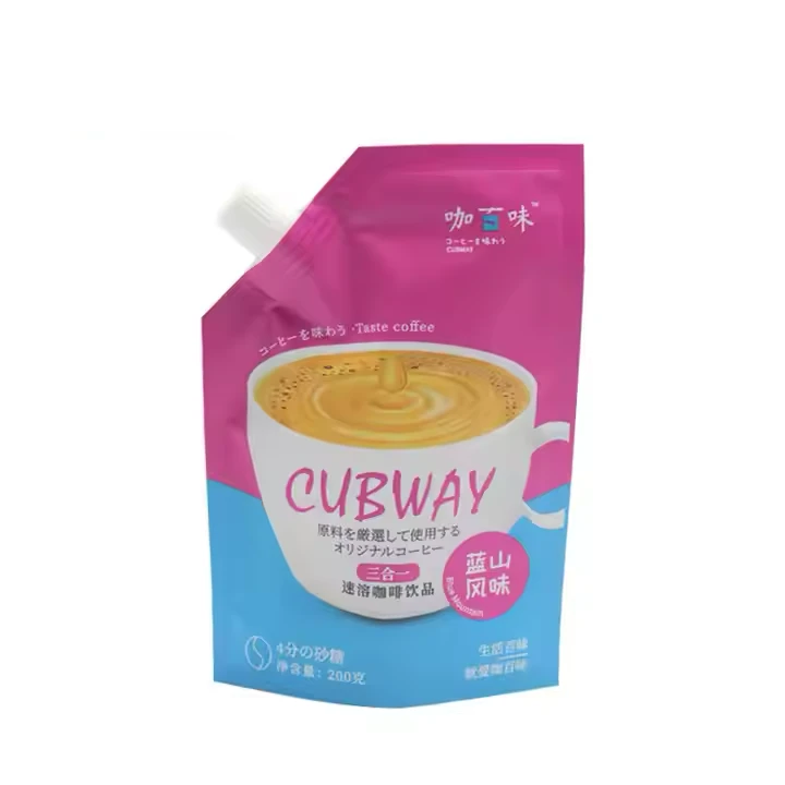 Custom Powder Packaging Pouch with Spouts