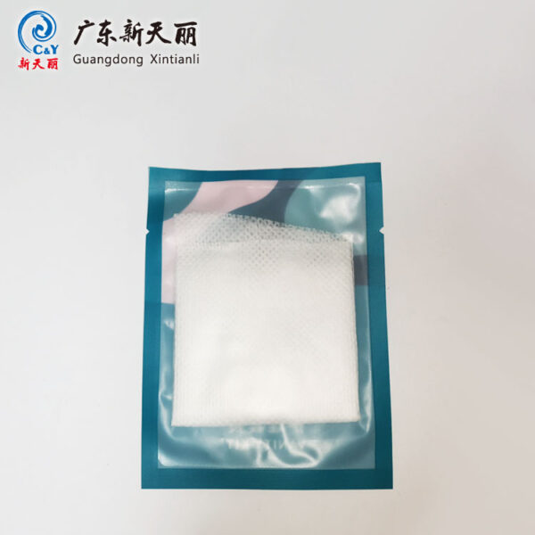 Pochette à sceller imprimée sur trois côtés pour trousse de toilette d'hôtel