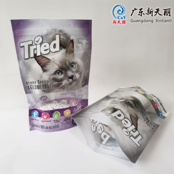 Custom Pet Food Packaging Bags, Zipper Stand Up Pouch Bulk