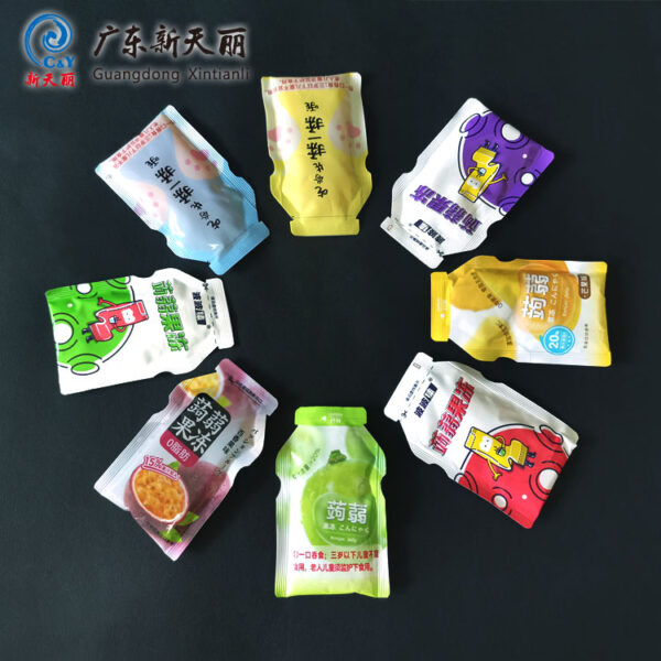 Rollos de film OEM, films personalizados para snacks de gelatina