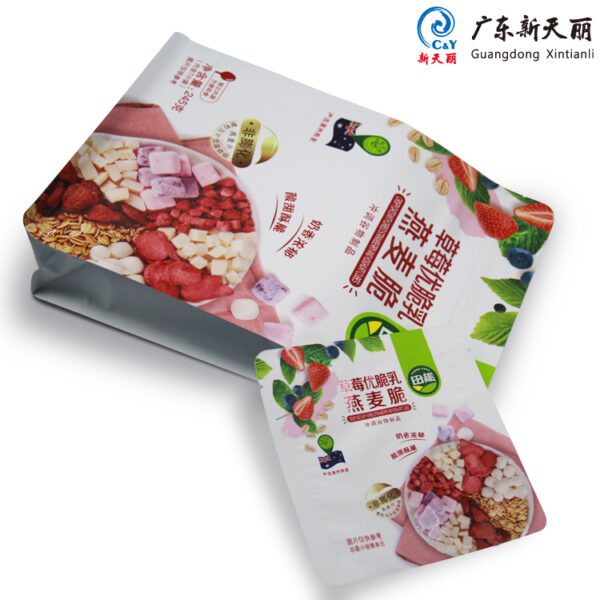 Food Grade Foil Pouches Wholesale, Custom Cereal Packaging