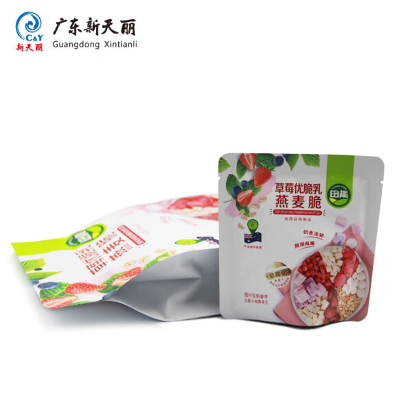Food Grade Foil Pouches Wholesale, Custom Cereal Packaging
