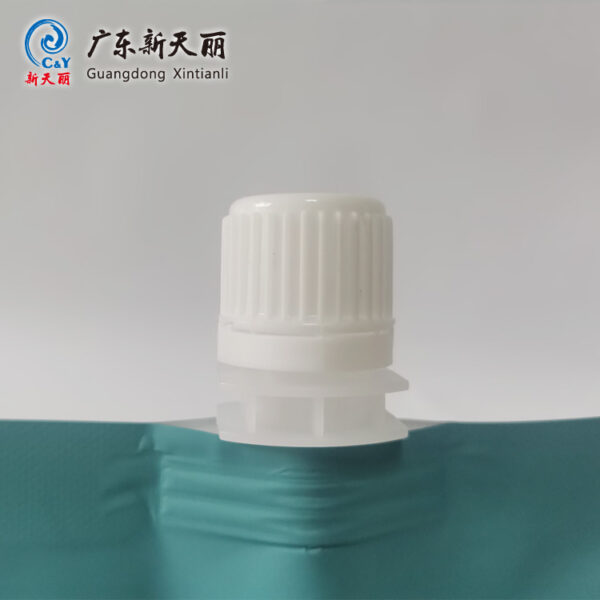 OEM Liquid Stand Up Pouch with Spout for Skin Care Product