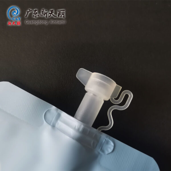 Mono-Material Plastic Pouch with Spout Wholesale For Lotion