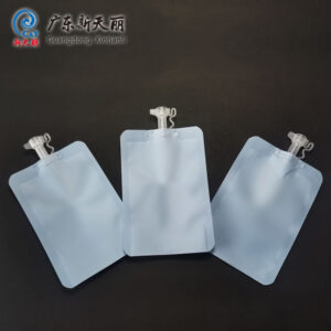 Mono-Material Plastic Pouch with Spout Wholesale For Lotion