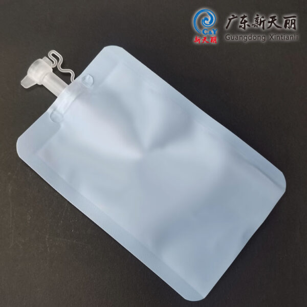 Mono-Material Plastic Pouch with Spout Wholesale For Lotion