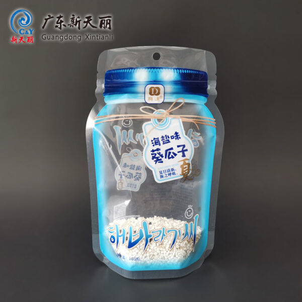 小吃包装袋批发，定制形状袋