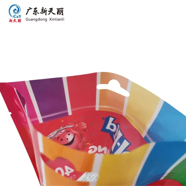 Custom Printed Candy Bags, Bulk Zipper Pouch With Window