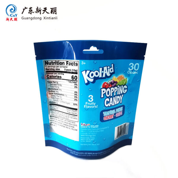 Factory OEM Snack Pouches, Custom Candy Packaging Pouch