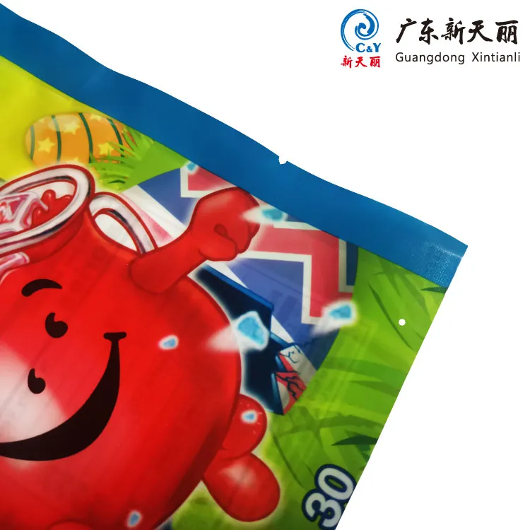 Custom Candy Packaging Pouch, Support 10 Colors Printing