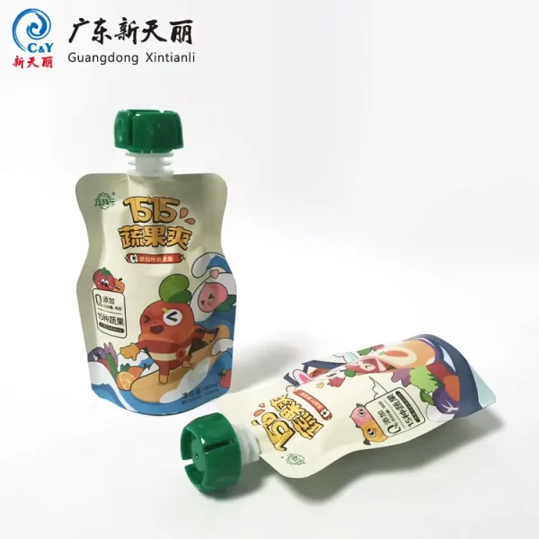 Custom Shape Puree Food Pouches, Wholesale Squeeze Pouches