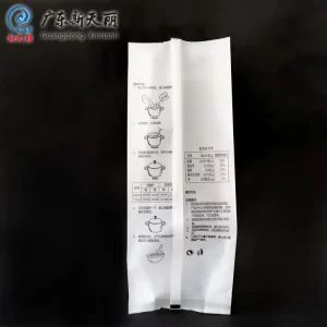 Custom Pillow Pouch Packaging, Back Seal Pouch For Snack