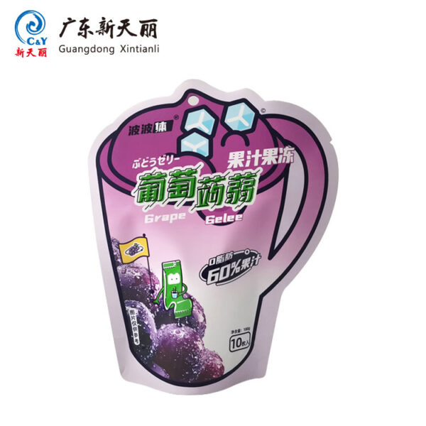 Custom Printed Drink Pouches, OEM Shape Jelly Drink Pouches