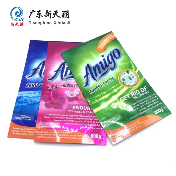 Kundenspezifische Flüssigkeitsverpackungen Beutel, Stand Up Waschmittelverpackungen
