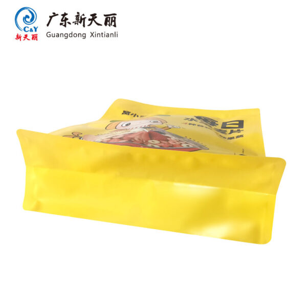 OEM плоское дно коробка пакет, пользовательские печати овсянка упаковка