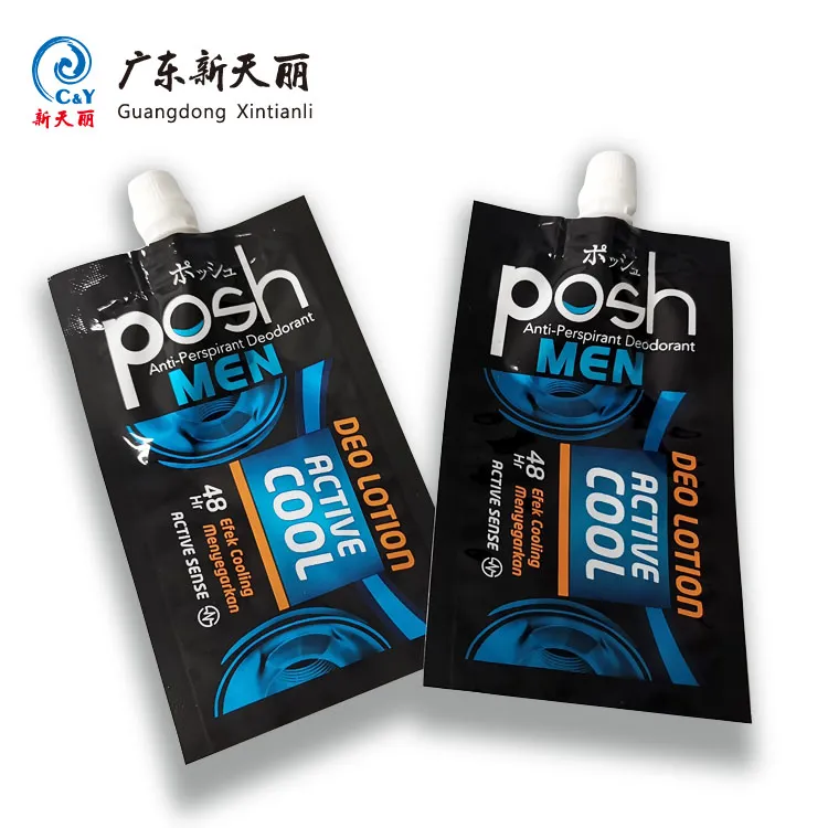 Bulk Custom Spouted Pouches for Anti-Perspirant Deodorant