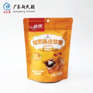 أكياس حلوى مخصصة مع سحاب، حقائب الوقوف في المصنع OEM