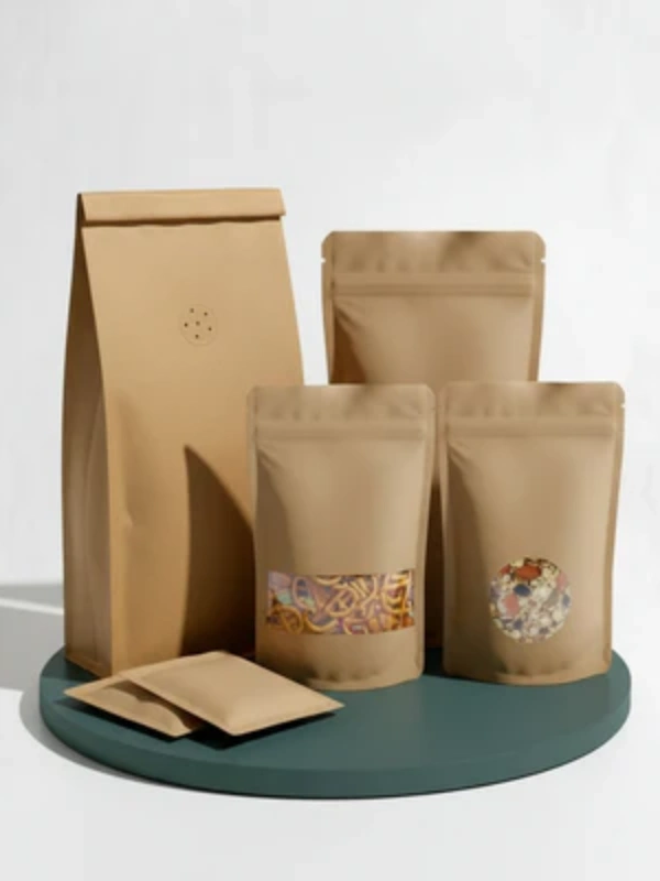 Kraft Paper Pouch Manufacturer, Custom Kraft Paper Pouch