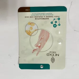Custom Flat Pouch Packaging, 3 Side Seal Sheet Mask Pouch