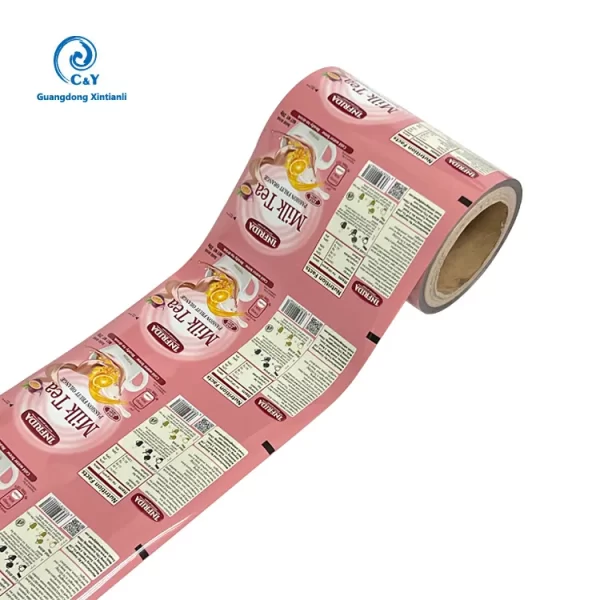 Rouleaux de film d'emballage alimentaire OEM pour l'emballage du lait et du thé en poudre