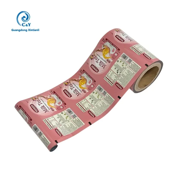 Rouleaux de film d'emballage alimentaire OEM pour l'emballage du lait et du thé en poudre