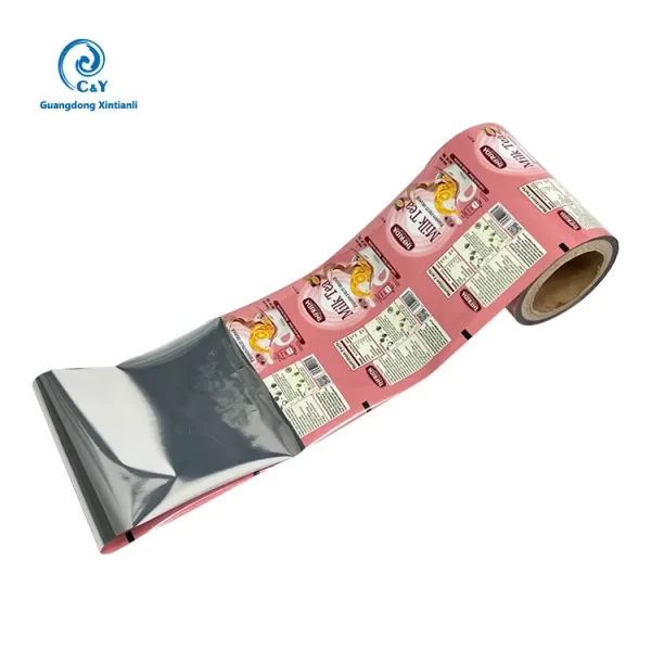 Rouleaux de film d'emballage alimentaire OEM pour l'emballage du lait et du thé en poudre