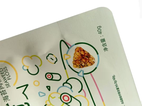 OEM benutzerdefinierte wiederverschließbare Beutel für Getreide trockene Lebensmittelverpackungen